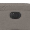 Elektrické polohovací křeslo taupe textil 3310251