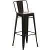 Metall Barhocker Mason (Farbe orange)