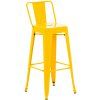 Metall Barhocker Mason (Farbe orange)