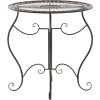 Železný stůl Indra, Ø 70 cm