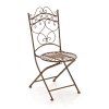 Eisen Gartenstuhl Indra (Farbe bronze)