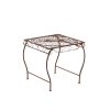 Železný stolek Zarina, 50 x 45 cm