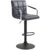 Barhocker Lucy V2 (Farbe schwarz, Gestell Farbe chrom)