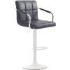 Barhocker Lucy V2 (Farbe schwarz, Gestell Farbe chrom)