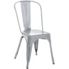 Stohovatelná kovová židle Benedikt