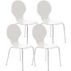 4x stohovací židle DIEGO