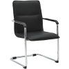Freischwinger Seattle Kunstleder (Farbe schwarz)