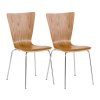 Sada 2 návštěvnických židlí Aaron
