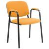 Besucherstuhl Ken Pro Stoff (Farbe grau)