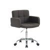 Arbeitshocker Los Angeles Stoff (Farbe dunkelgrau)