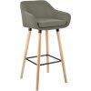 Barhocker Grant Stoff (Farbe hellgrau)