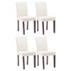 Sada 4 jídelních židlí Ina fabric