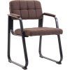 Besucherstuhl Canada B Stoff (Farbe blau)