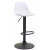 Barhocker Kiel Kunststoff (Gestell Farbe weiß, Farbe weiß)