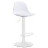 Barhocker Kiel Kunststoff (Gestell Farbe weiß, Farbe weiß)