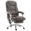 Bürostuhl Pacific Stoff mit Massagefunktion (Farbe braun)