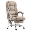 Bürostuhl Pacific Stoff mit Massagefunktion (Farbe braun)