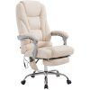 Bürostuhl Pacific mit Massagefunktion Kunstleder (Farbe weiß)
