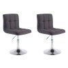 2er Set Lounger Palma V2 Stoff (Farbe grau)