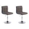 2er Set Lounger Palma V2 Stoff (Farbe grau)