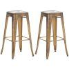 2er Set Barhocker Joshua (Farbe gold)