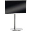 TV Standfuß (Form eckig, Farbe edelstahl)