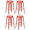 4er Set Barhocker Joshua (Farbe gold)