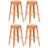 4er Set Barhocker Joshua (Farbe gold)