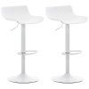 2er Set Barhocker Aveiro (Farbe weiß)