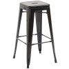 2er Set Barhocker Joshua V2 (Farbe schwarz)