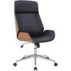 Bürostuhl Varel (Farbe walnuss/schwarz)