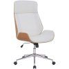 Bürostuhl Varel (Farbe walnuss/schwarz)