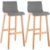 Sada 2 barových židlí Hover Natura