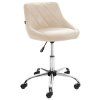 Arbeitshocker Lazio (Farbe weiß, Grundmaterial Kunstleder)