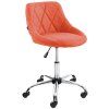 Arbeitshocker Lazio (Farbe weiß, Grundmaterial Kunstleder)