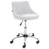 Arbeitshocker Lazio (Farbe weiß, Grundmaterial Kunstleder)