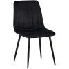 Stuhl Dijon (Grundmaterial Samt, Farbe blau)