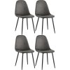 Sada 4 jídelních židlí Napier