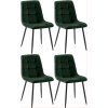 4er Set Esszimmerstühle Antibes (Farbe grau)