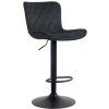 Barhocker Emma (Farbe schwarz, Grundmaterial Samt)