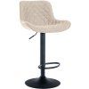 Barhocker Minosa (Farbe dunkelgrau, Grundmaterial Samt)