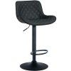 Barhocker Minosa (Farbe dunkelgrau, Grundmaterial Samt)