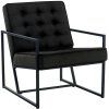 Lounger Avon Samt (Farbe schwarz)