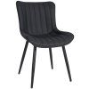 Stuhl Largo (Farbe schwarz, Grundmaterial Kunstleder)
