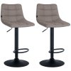 Sada 2 barových židlí Jerry fabric