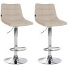 Sada 2 barových židlí Jerry fabric