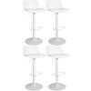 4er Set Barhocker Almada Kunstleder (Farbe schwarz)