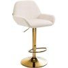 Barhocker Braga Gold Samt (Farbe dunkelgrau)