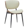 Židle Enid s potahem z imitace kůže nebo látky
