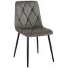 Esszimmerstuhl Clairton (Grundmaterial Samt, Farbe creme)